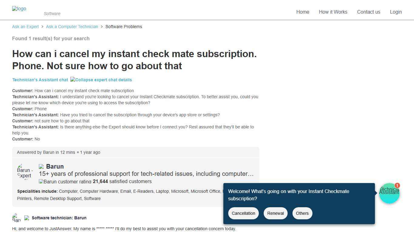 How to Cancel Instant Checkmate Subscription - Expert Q&A